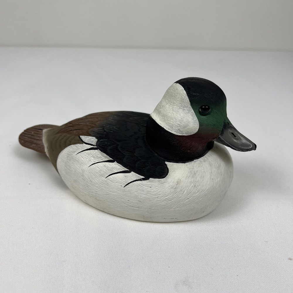American Wildlife Collection Bufflehead Drake R Canterbury Duck Decoy 1991 Resin